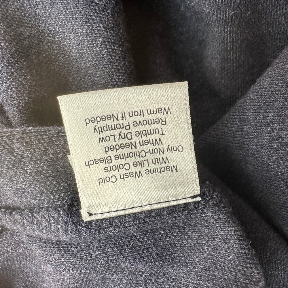 Jos. A. Bank‎ 1905 Collection Mens Navy Blue 100% Cotton Quarter Zip Sweater L - Picture 8 of 8